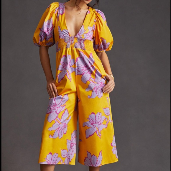 Anthropologie Pants - Anthropologie Hutch V Neck Jumpsuit